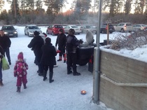 Mettotykki höyryää, tällä kertaa Joulumyyjäisissä